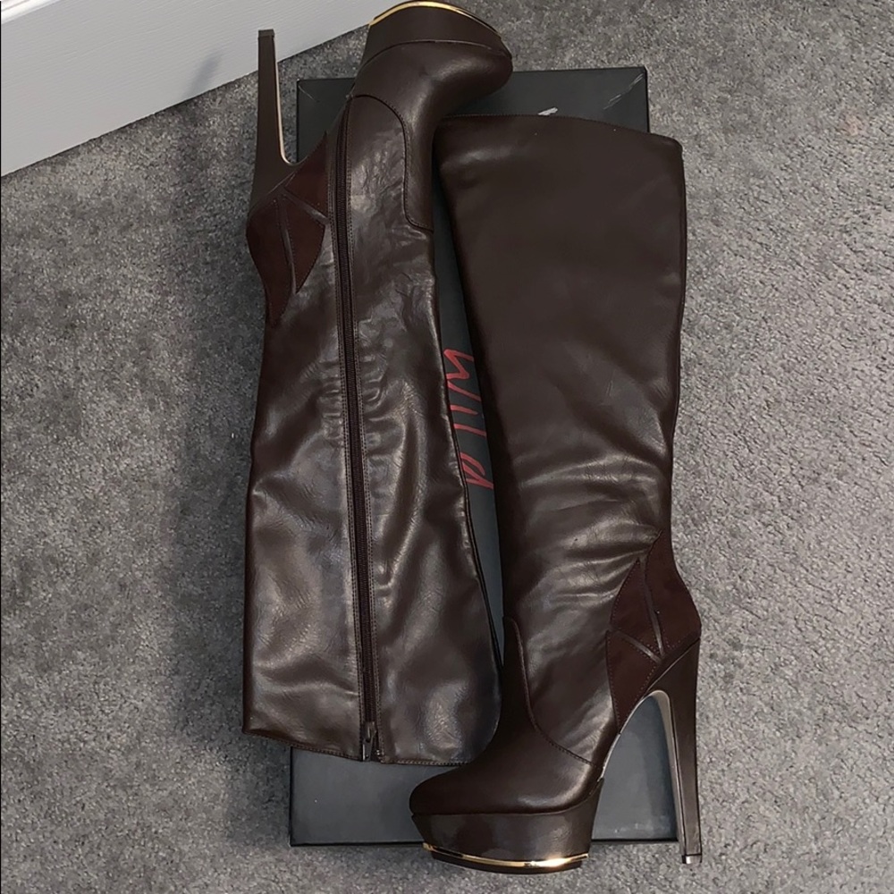 Thigh high boots